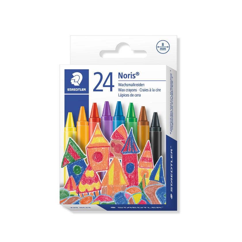 Пастели Staedtler Noris Club 220, 24 цвята