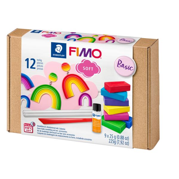 Комплект глина Staedtler Fimo Soft Basic 802310