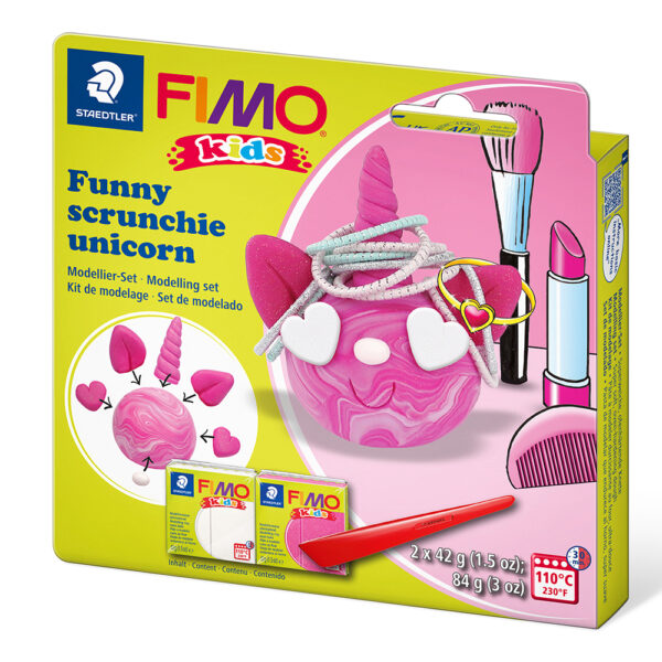 Комплект глина Staedtler Fimo Kids, 2x42g, Unicorn