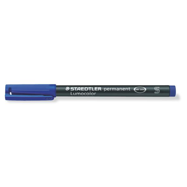 Маркер Staedtler Lumocolor 313 OHP S, син - Image 2