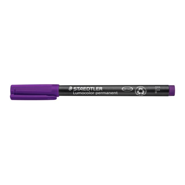 Маркер Staedtler Lumocolor 318 OHP F, лилав - Image 2