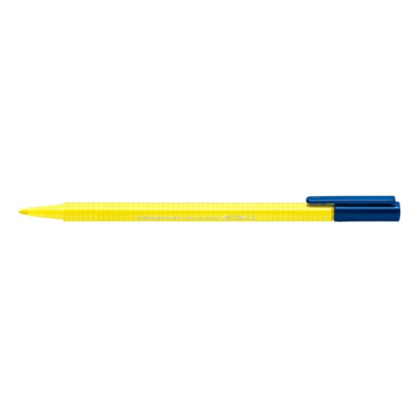 Флумастри Staedtler 323, триъгълни, свжълт - Image 2