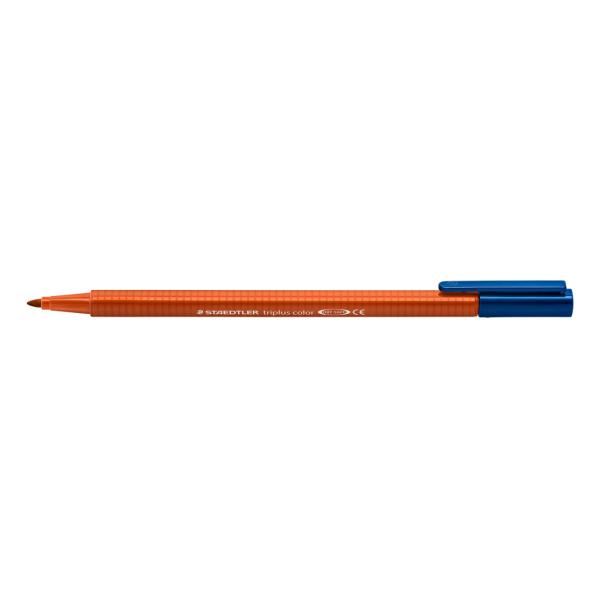 Флумастри Staedtler 323, триъгълни, тъмно оранжев - Image 2