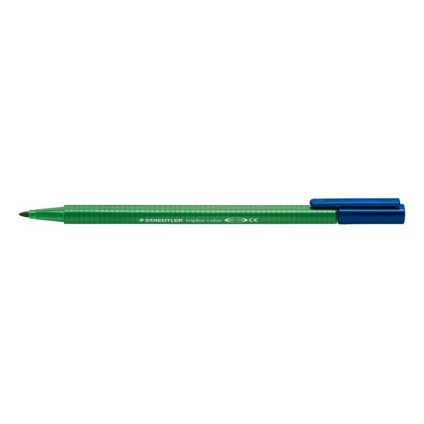 Флумастри Staedtler 323, триъгълни, сап.зелен - Image 2