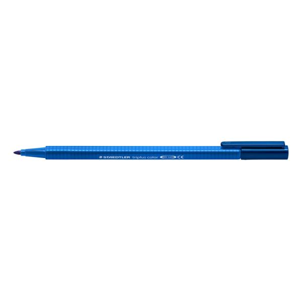 Флумастри Staedtler 323, триъгълни, сивосин - Image 2