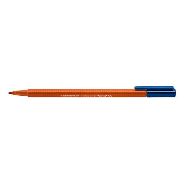 Флумастри Staedtler 323, триъгълни, свкафяв - Image 2