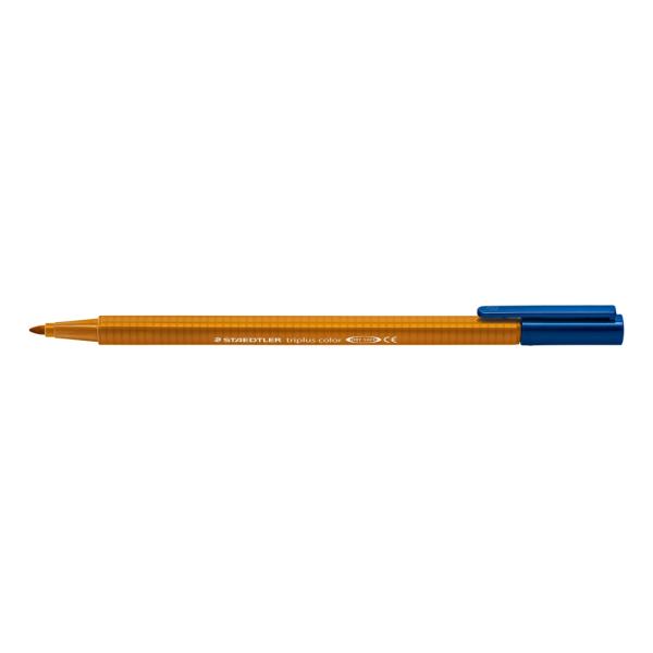 Флумастри Staedtler 323, триъгълни, свкафяв - Image 2