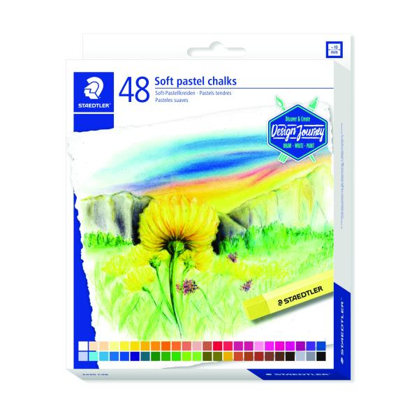 Меки пастелни тебешири Staedtler DJ, 48 цвята - Image 2