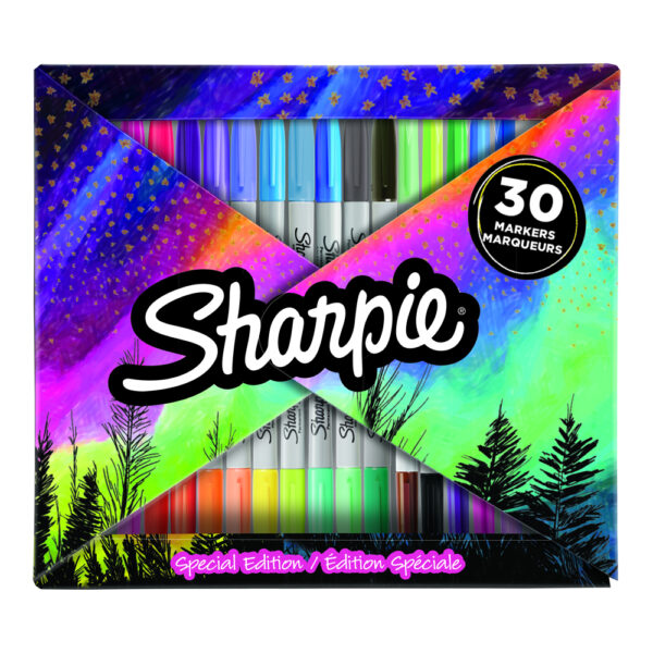 Комплект перманентни маркери Sharpie Fold, 30 бр - Image 2