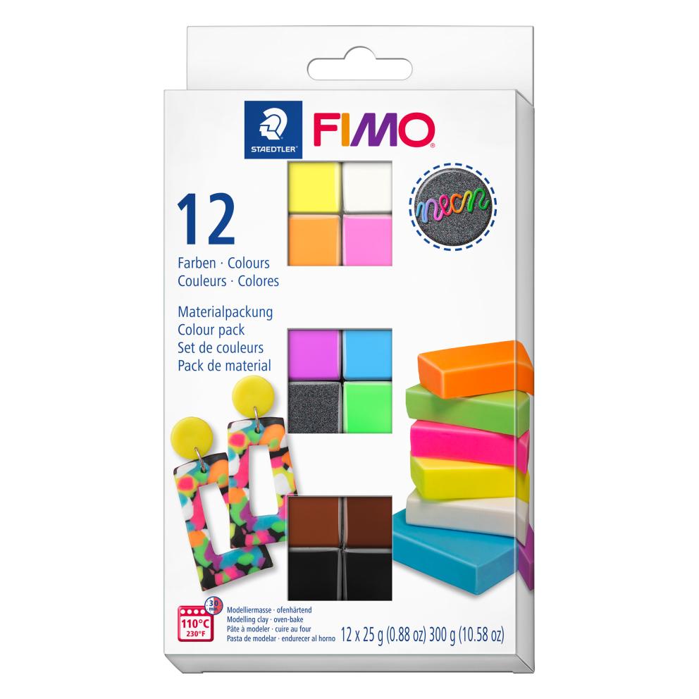 Комплект глина Staedtler Fimo , 12 цвята х 25g