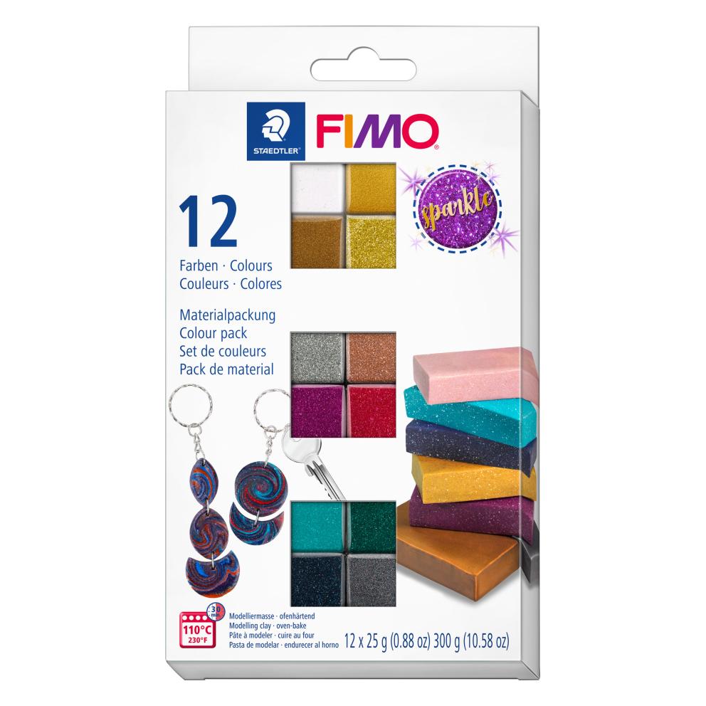 Комплект глина Staedtler Fimo , 12 цвята х 25g