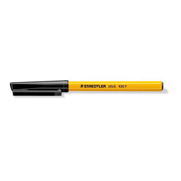 Химикалка Staedtler Stick 430 F, черна - Image 2