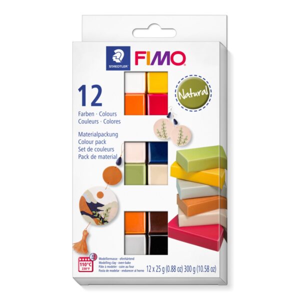 К-т глина Staedtler Fimo Soft, 12цв.х 25g, Natural - Image 2