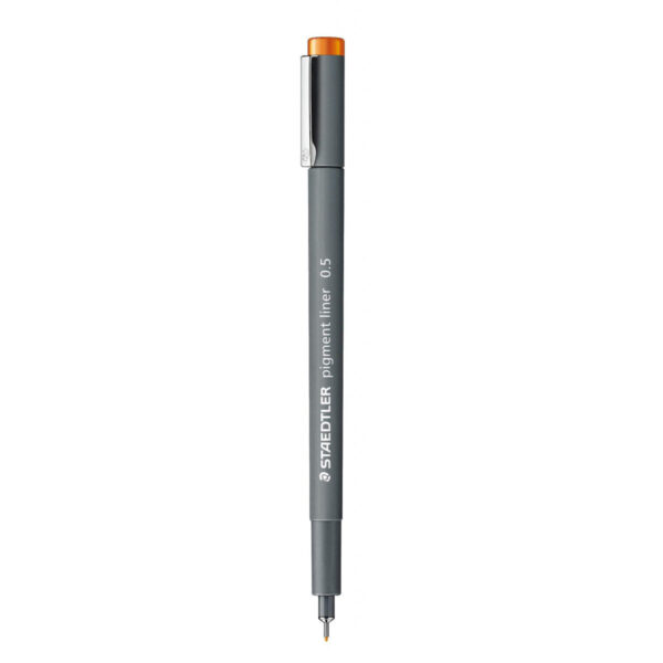 Тънкописец Staedtler Pigment Liner 308, 0.5, оранж - Image 2