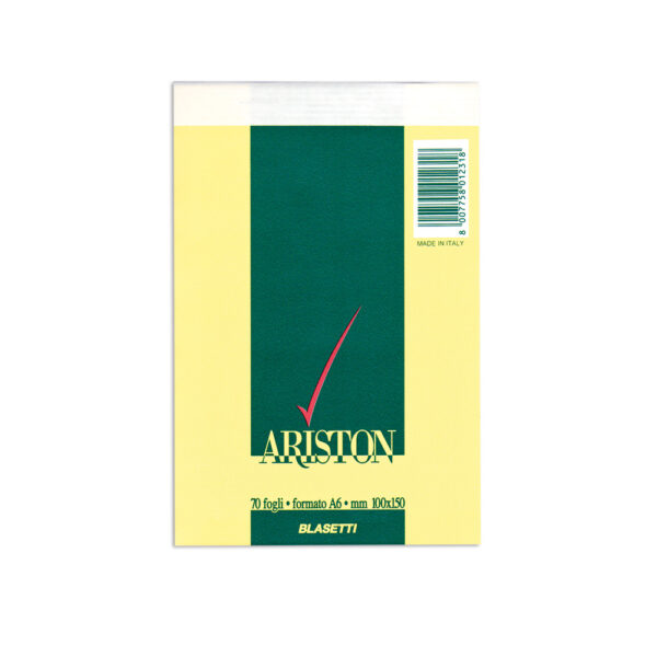 Бележник шит Ariston, А6, 70 л., 60 г/м2, каре