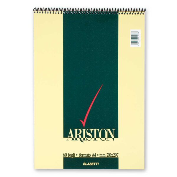 Бележник спирала Ariston, А4, 60 л., 60 г/м2, каре