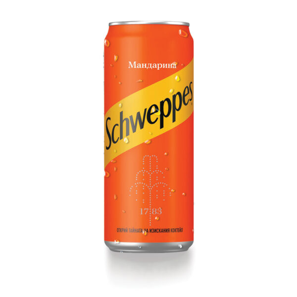 Напитка Schweppes мандарина 0.33 л, кенче