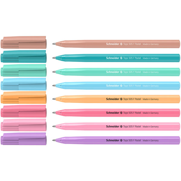 Химикалка Tops 505 F pastel, синьопишеща