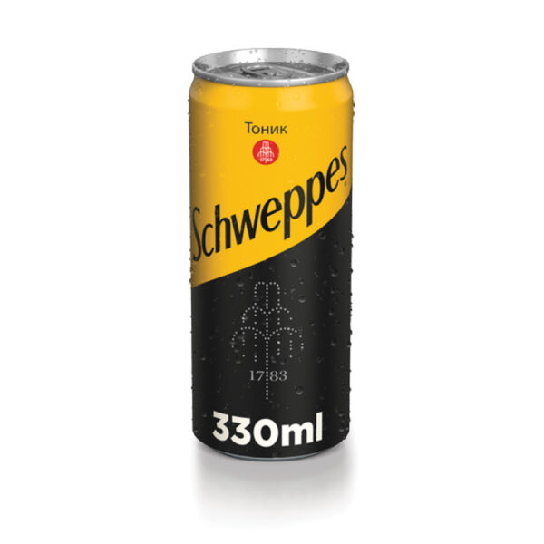 Напитка Schweppes тоник 0.33 л, кенче